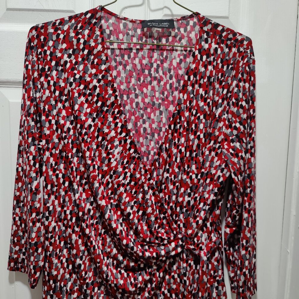 Black Label by Evan Picone blouse